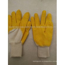 Джерси латексные латексные 3/4 лакированные рабочие перчатки